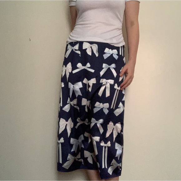 Sandy Liang Bow Display Fyn Skirt NWT - Picture 2 of 6